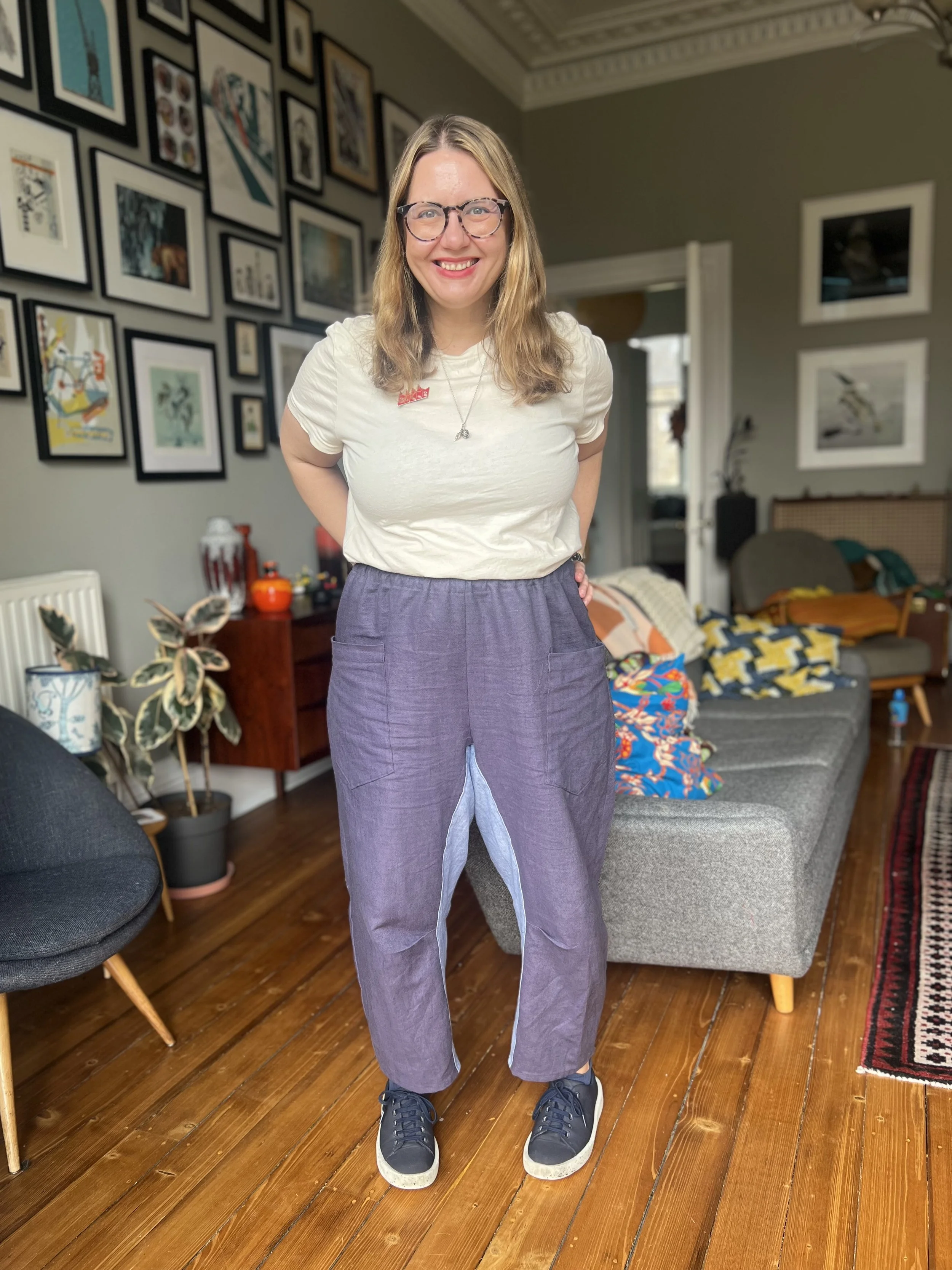 Matchy Matchy Sewing Club Archer Work Pants Sewing Pattern Review